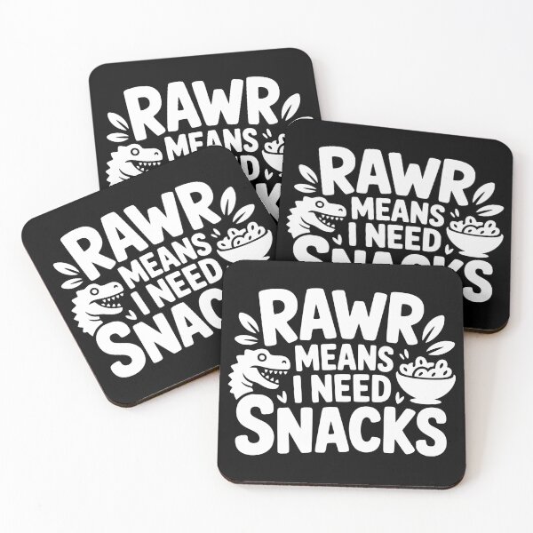 Item preview, Rawr Means I Need Snacks designed and sold by theartfulaspie.