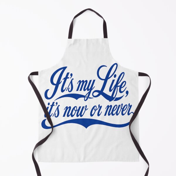Item preview, It's My Life Retro Script Typography Design blue designed and sold by Strongermind.