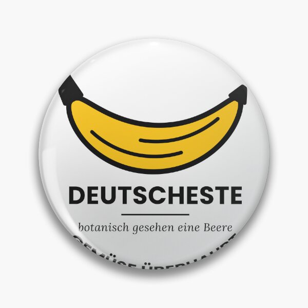 Item preview, The banana is the most German vegetable of all - funny saying designed and sold by nomadjoiner.