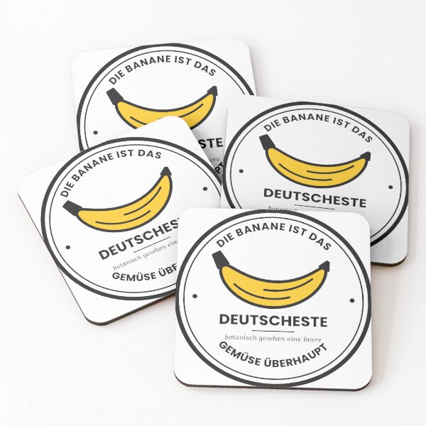 Item preview, The banana is the most German vegetable of all - funny saying designed and sold by nomadjoiner.