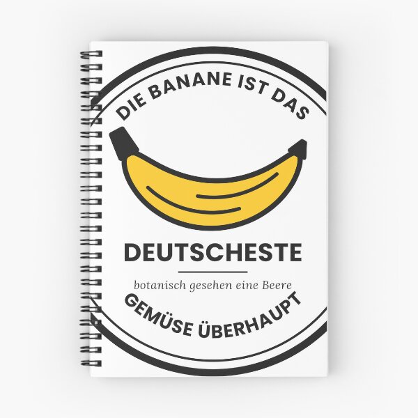 Item preview, The banana is the most German vegetable of all - funny saying designed and sold by nomadjoiner.