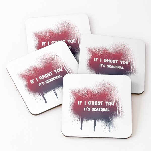 Item preview, If I ghost you - It's seasonal designed and sold by CreationsbYKz.