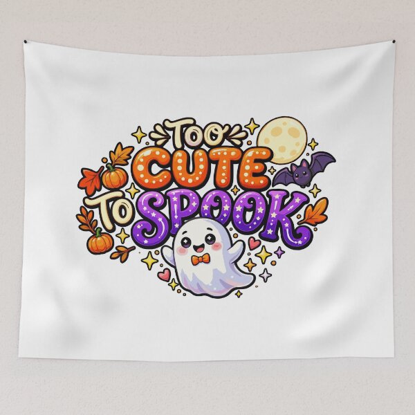 Item preview, Too Cute to Spook – Cute Halloween Ghost designed and sold by ARISE INTEGRATED .
