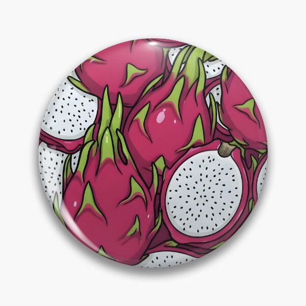 Item preview, Dragon Fruit Pattern - Vibrant Pink Pitaya Illustration designed and sold by RkskArt.
