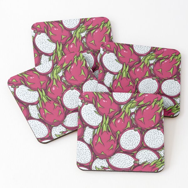 Item preview, Dragon Fruit Pattern - Vibrant Pink Pitaya Illustration designed and sold by RkskArt.