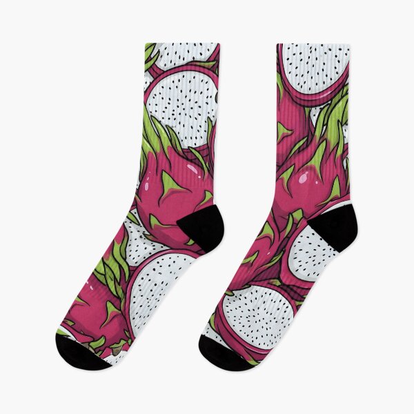 Item preview, Dragon Fruit Pattern - Vibrant Pink Pitaya Illustration designed and sold by RkskArt.