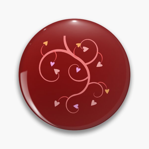 Item preview, Whimsical Heart Vine Swirls Aesthetic designed and sold by SolutionsArt.