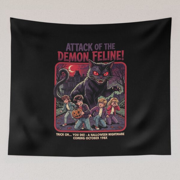 Item preview, Attack of the Demon Feline! designed and sold by Animania-AnimeS.
