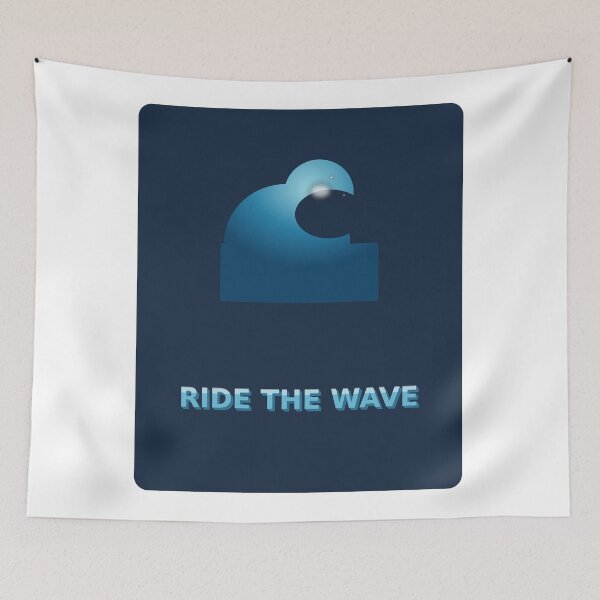 Item preview, Ride The Wave Glossy 3D Ocean Design designed and sold by kd2010.