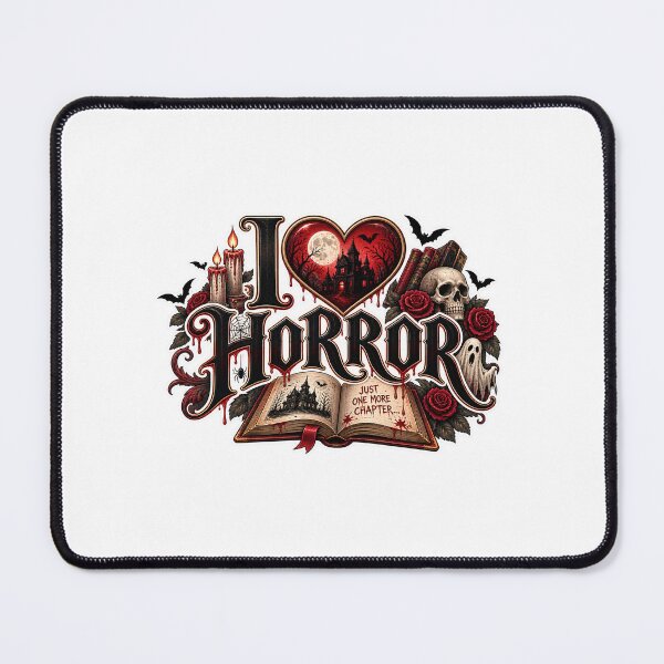 Item preview, I Love Horror designed and sold by The Merchants Vault.