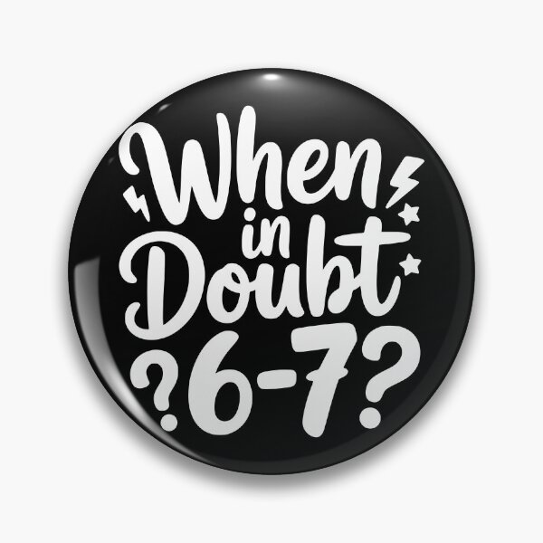 Item preview, When In Doubt 6-7 designed and sold by theartfulaspie.