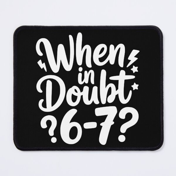Item preview, When In Doubt 6-7 designed and sold by theartfulaspie.