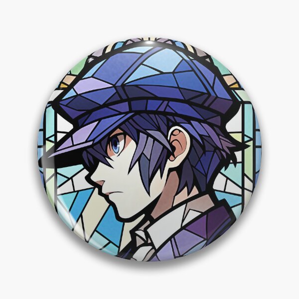 Item preview, Stained Glass Naoto designed and sold by SchellStation.