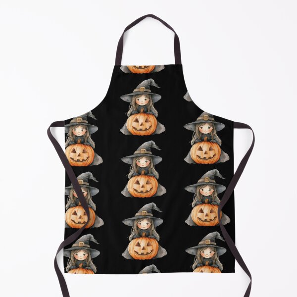 Item preview, Cute Witch with Pumpkin designed and sold by ilkansiturikman.