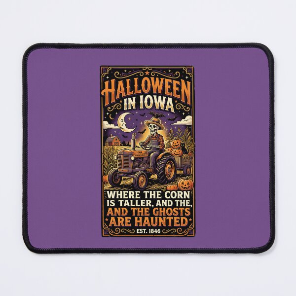 Item preview, Halloween in Iowa - Where the corn is taller and the ghosts are haunted designed and sold by ParadoxParadox.