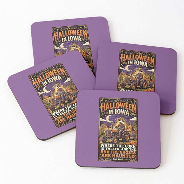 Item preview, Halloween in Iowa - Where the corn is taller and the ghosts are haunted designed and sold by ParadoxParadox.
