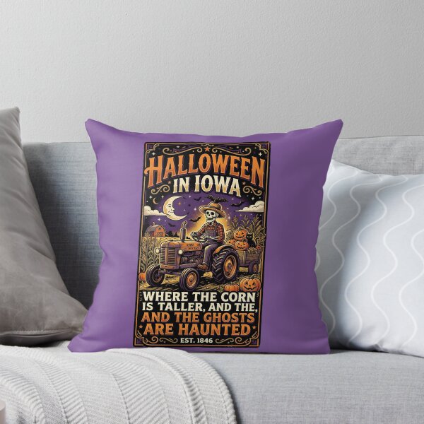 Item preview, Halloween in Iowa - Where the corn is taller and the ghosts are haunted designed and sold by ParadoxParadox.