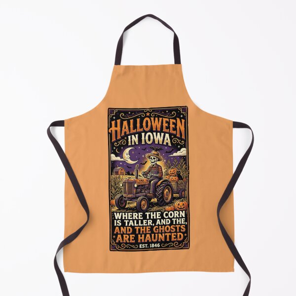 Item preview, Halloween in Iowa - Where the corn is taller and the ghosts are haunted designed and sold by ParadoxParadox.