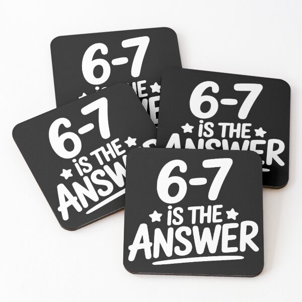 Item preview, 6-7 Is The Answer designed and sold by theartfulaspie.