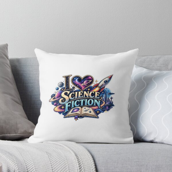 Item preview, I Love Science Fiction designed and sold by The Merchants Vault.