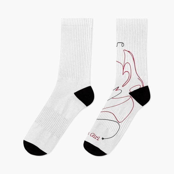 Item preview, Sigma Girl Minimalist Youth Trend Design in Black White Red designed and sold by ErgTime.