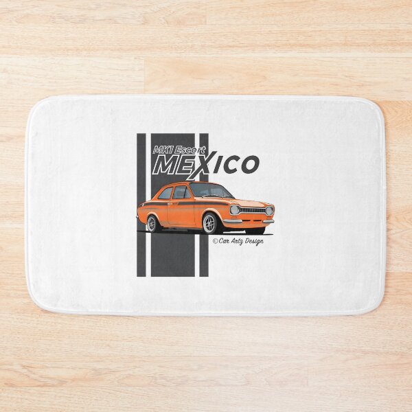 Item preview, Mk Escort Mexico Orange & Black Car Sticker – Bold Retro Design | Perfect Gift For You And Friends designed and sold by Danielnelson18.