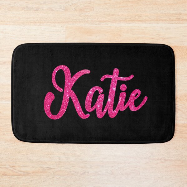 Item preview, Katie Hot Pink Sparkly Personalised Name Design designed and sold by CamilasPrints.