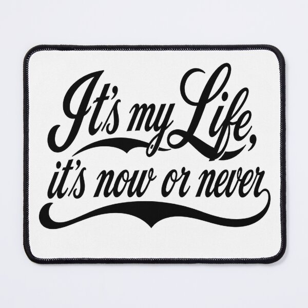 Item preview, It's My Life Retro Script Typography Design designed and sold by Strongermind.