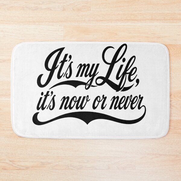 Item preview, It's My Life Retro Script Typography Design designed and sold by Strongermind.