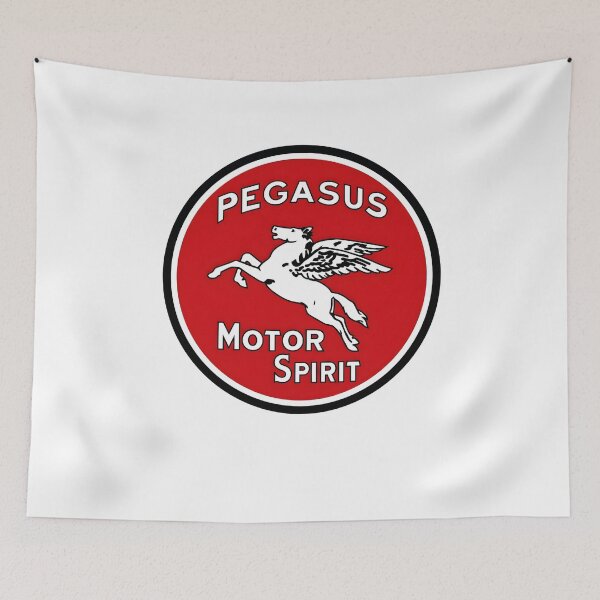 Item preview, Vintage Pegasus Motor Spirit Sign designed and sold by interdesigner.