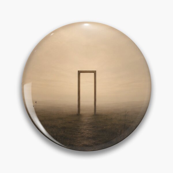 Item preview, The Quiet Threshold  – Spiritual Doorway Liminal Art designed and sold by SacredLensV.