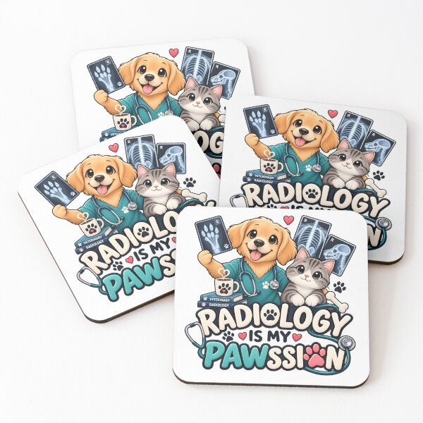 Item preview, Radiology Is My Pawssion – Cute Veterinary Radiology Cat & Dog designed and sold by Bettybee00.