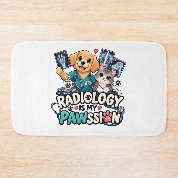 Item preview, Radiology Is My Pawssion – Cute Veterinary Radiology Cat & Dog designed and sold by Bettybee00.