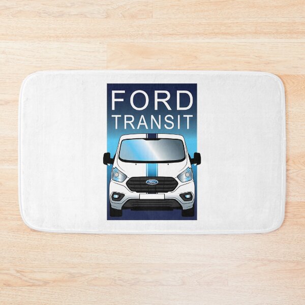 Item preview, Ford Transit In White With Racing Stripes | ⭐⭐⭐⭐⭐ designed and sold by Danielnelson18.