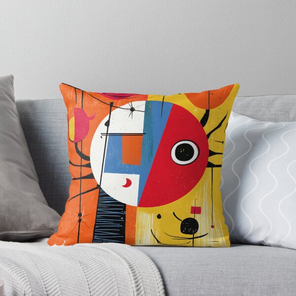 Item preview, Cancer Zodiac in Bold Geometric Colors with Contemporary Astrology Wall Art designed and sold by OlfactoART Studio.