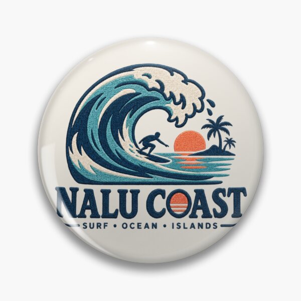 Item preview, NALU COAST Surf Wave | Tropical Ocean Beach designed and sold by Nalu Coast.