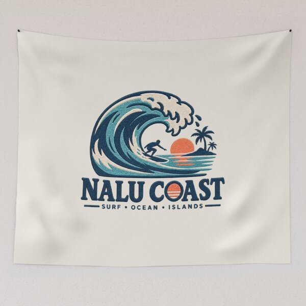 Item preview, NALU COAST Surf Wave | Tropical Ocean Beach designed and sold by Nalu Coast.
