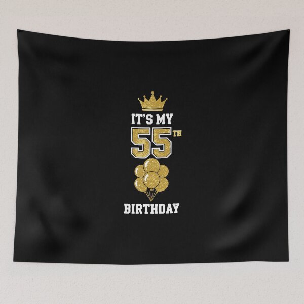 Item preview, It's My 55th Birthday 55 Years Old Milestone Celebration designed and sold by PopStars1993.