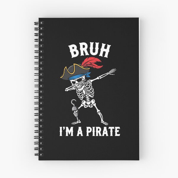 Item preview, Bruh I'm A Pirate Skeleton Dab Funny Halloween Meme designed and sold by PopStars1993.