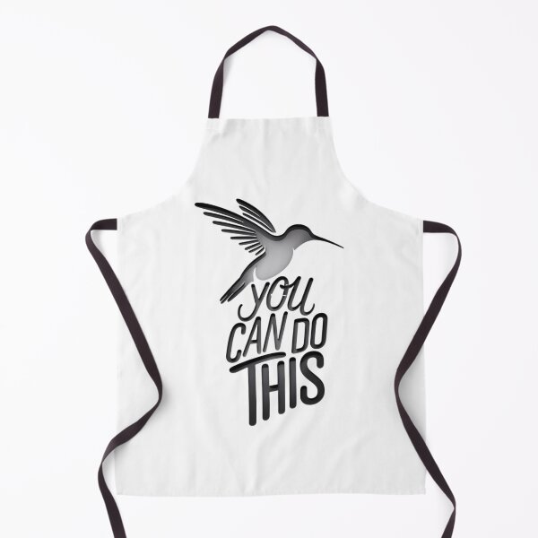 Item preview, "You can do this" Minimalist Youth Trend Design in Black White designed and sold by ErgTime.