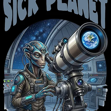 Artwork thumbnail, Sick planet by ReneMM