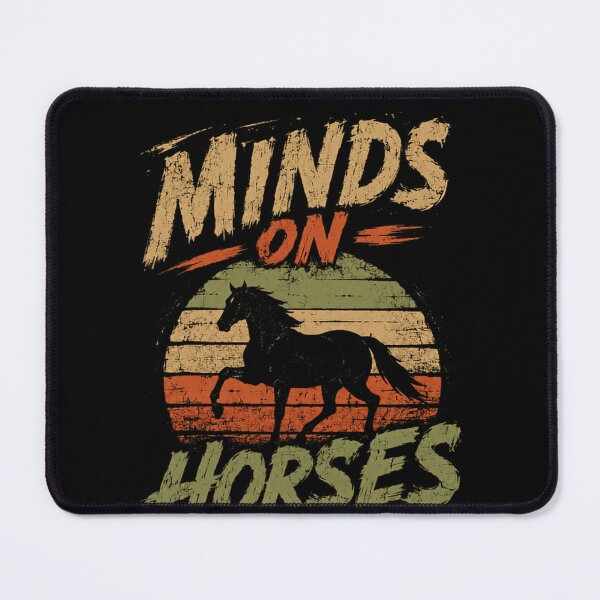 Item preview, Minds On Horses Nothing Else Equestrian Horse Rider Horse Lover designed and sold by HumansStuck12.