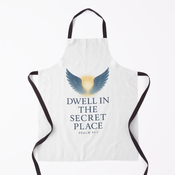 Item preview, Dwell in the Secret Place – Psalm 91:1 Christian Wings of Protection Design designed and sold by SoulThread Studio.