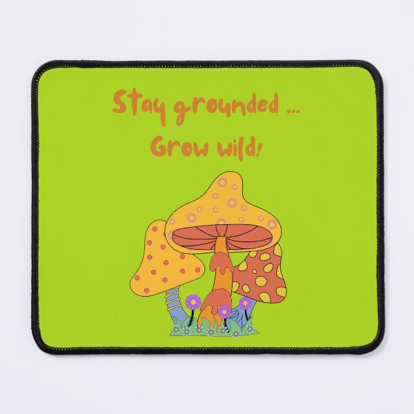 Item preview, Whimsical Colourful Mushrooms in a Wild Woodland designed and sold by Wonder & Whimsy.