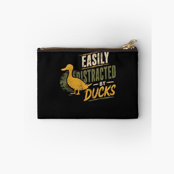Item preview, Easily Distracted By Ducks Waterfowl Enthusiast Bird Watcher designed and sold by HumansStuck12.