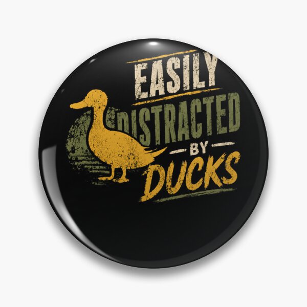 Item preview, Easily Distracted By Ducks Waterfowl Enthusiast Bird Watcher designed and sold by HumansStuck12.