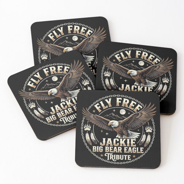 Item preview, Fly Free Jackie Big Bear Eagle Tribute Bald Eagle Memorial 2012-2026 designed and sold by ByPawel.