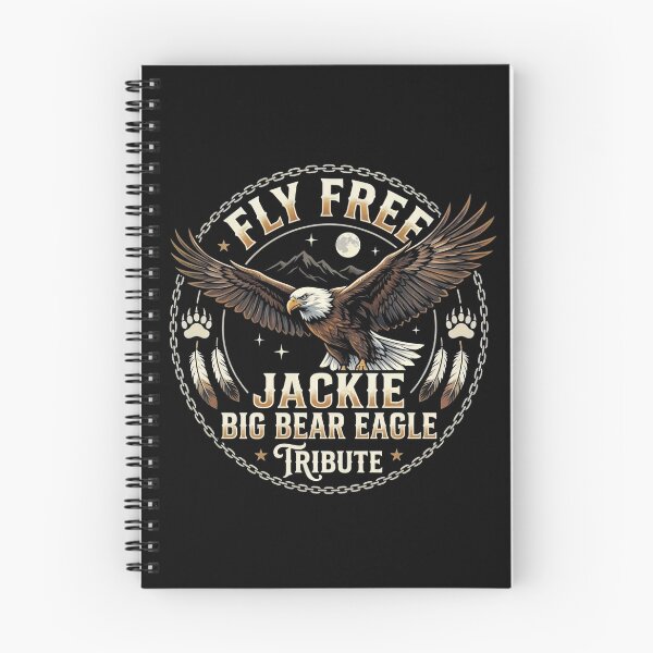 Item preview, Fly Free Jackie Big Bear Eagle Tribute Bald Eagle Memorial 2012-2026 designed and sold by ByPawel.