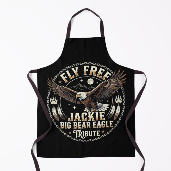 Item preview, Fly Free Jackie Big Bear Eagle Tribute Bald Eagle Memorial 2012-2026 designed and sold by ByPawel.