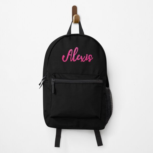 Item preview, Alexis Hot Pink Sparkly Personalised Name Design designed and sold by CamilasPrints.